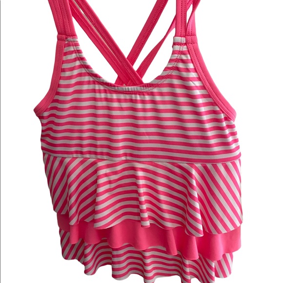 Girls swim suit 2 piece top and bottom NWT size small 6/6x - Picture 1 of 3